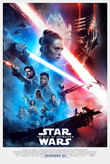 This is a poster for Star Wars: The Rise of Skywalker. The poster art copyright is believed to belong to the distributor of the film, Walt Disney Studios Motion Pictures, the publisher, Lucasfilm, or the graphic artist.